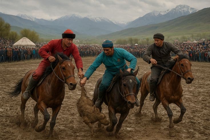 Kokpar/Kopkari equestrian cultural sport